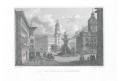 Innsbruck Marktplatz , Lange, oceloryt, 1840