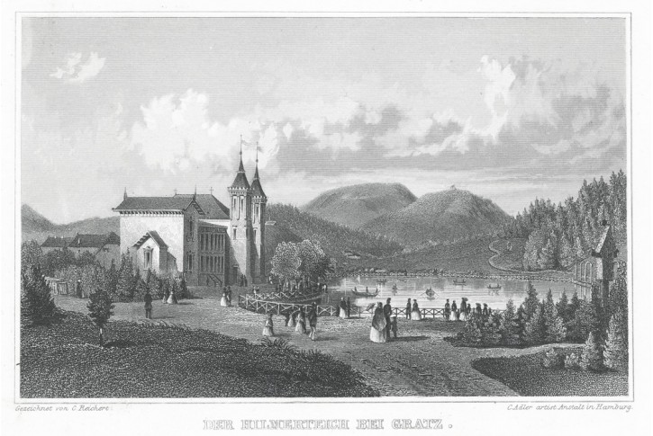 Grätz Hilmerteich, Burger, oceloryt, 1860
