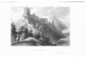KARLŠTEJN, Herloss, oceloryt, 1841