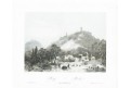 Bezděz, Haun,  litografie, 1860