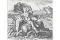 Únos Evropy, Goltzius dílna, mědiryt 1589