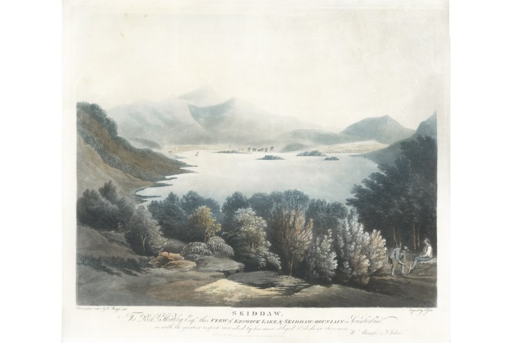 Skidaw, kolor. akvatinta, 1792