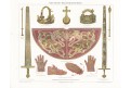 Korunovační  Říše římské, chromolitografie, 1893