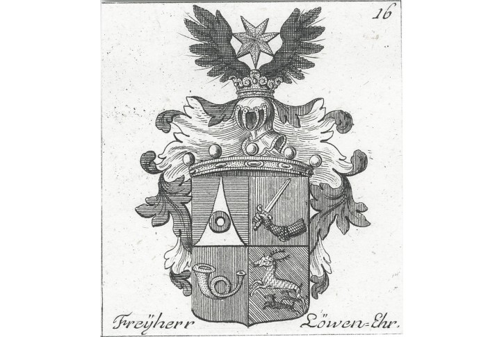 Leveneur von Gr&uuml;nwall., mědiryt, (1760)