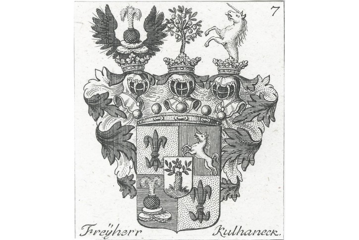 Kulhanek, svobodn&yacute; p&aacute;n, mědiryt, (1760)
