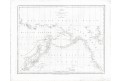  COTES DE L'AMERIQUE ET DE L'ASIE, mědiryt 1798