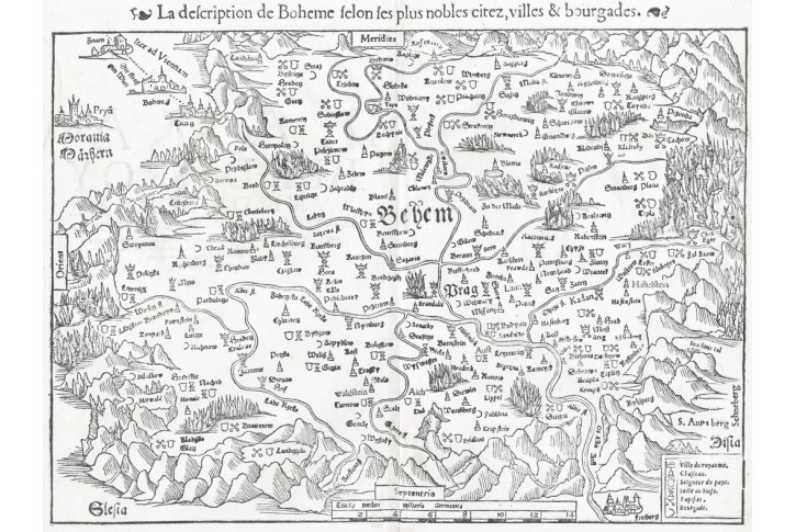 M&uuml;nster S.: Boheme, dřevořez , 1550