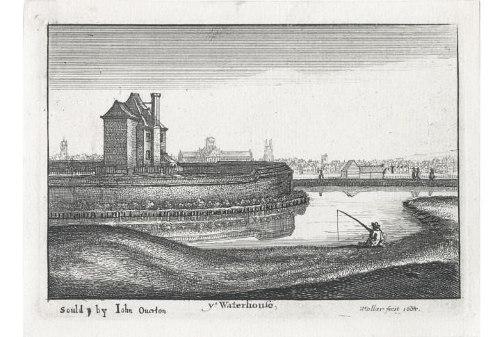 Hollar V.: London Waterhouse, mědiryt, 1665