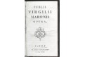 Vergilius Maro : OPERA, Parma, 1789