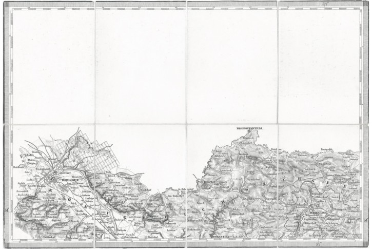 Dresden Hainspach, mědiryt, 1863