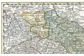 Schreiber : Böhmen Reisekarte, mědiryt, 1740