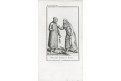 Sibiř Osťáci kroj, Blanchard, mědiryt, 1806