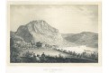 Kozí vrch, Semmler, litografie, 1845