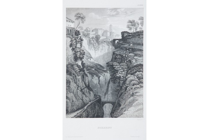 Sorrento, Meyer, oceloryt, 1850