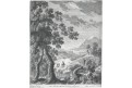 Perelle G.: Krajina s napajedlem, mědiryt (1650)