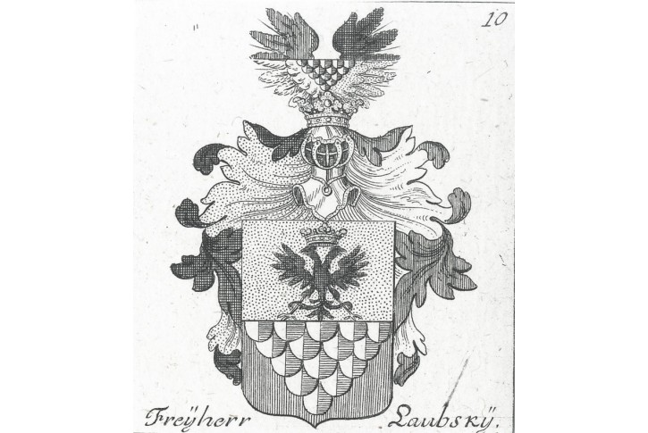 Laubsk&yacute;, svobodn&yacute; p&aacute;n, mědiryt, (1760)