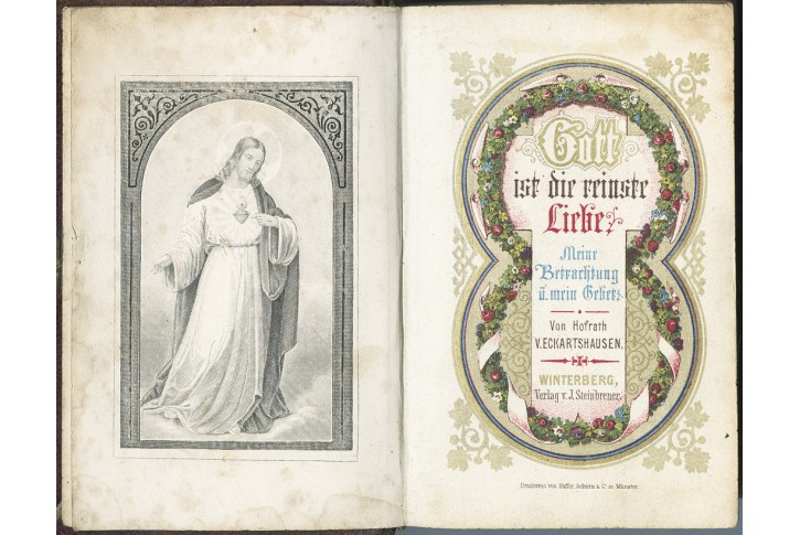 Eckartshausen C.: Gott ist die reinste Liebe, 1880