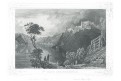 St. Goar, Halenza, akvatinta, (1840)