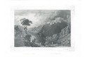 St. Goar, Halenza, akvatinta, (1840)