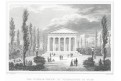 Wien Volksgarten, Lange, oceloryt, 1840
