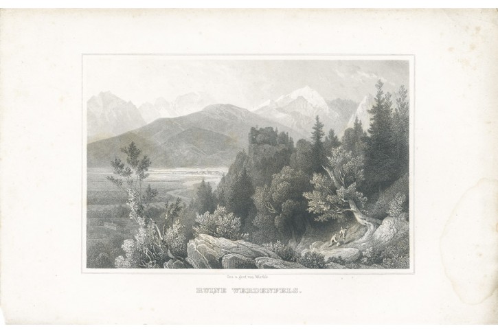 Werdenfels, oceloryt, 1870