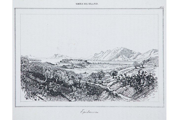 Epidarus, Le Bas, oceloryt 1840