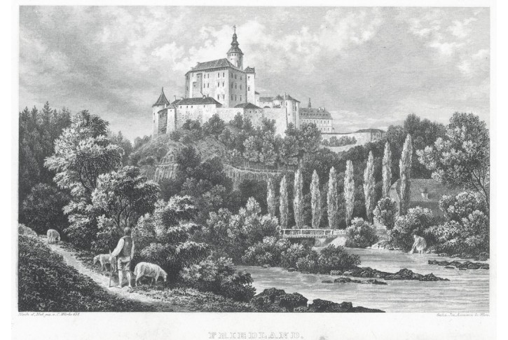 Fr&yacute;dlant, Gerle, oceloryt, 1842