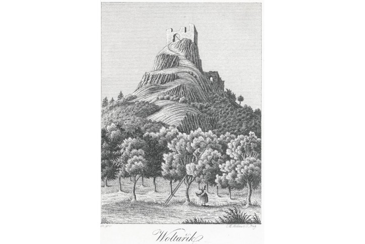 Olt&aacute;ř&iacute;k, Heber , litografie, 1846