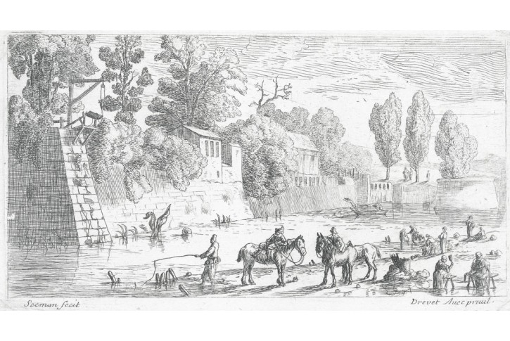 U vody, Regnier NOOMS,  lept, (1650)