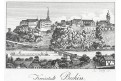 Bechyně, Gerle, mědiryt, 1823