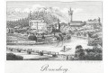 Rožmberk, Gerle, mědiryt, 1823