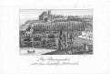 Praha Stromovka, Gerle, mědiryt, 1823