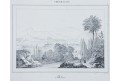 Theben, Le Bas, oceloryt 1840