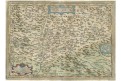 Ortelius A. : Transilvania, mědiryt, 1584