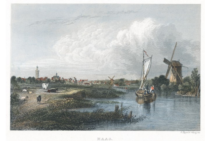 Haag, Creuzbauer, kolor. oceloryt, 1850