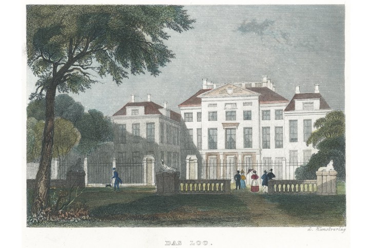 Het Loo, kolor. oceloryt, (1850)