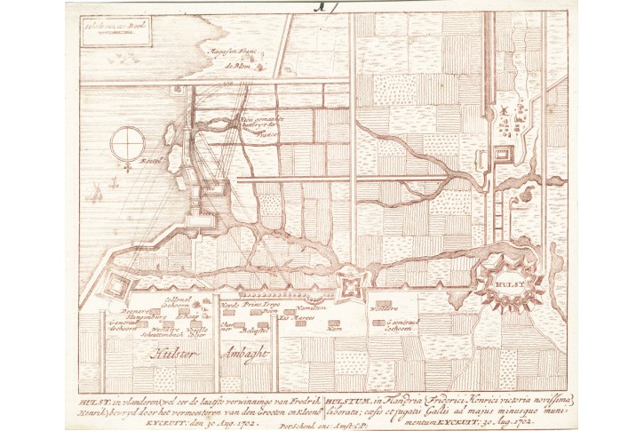 Havelberg loděnice, Schenk P., mědiryt, 1727