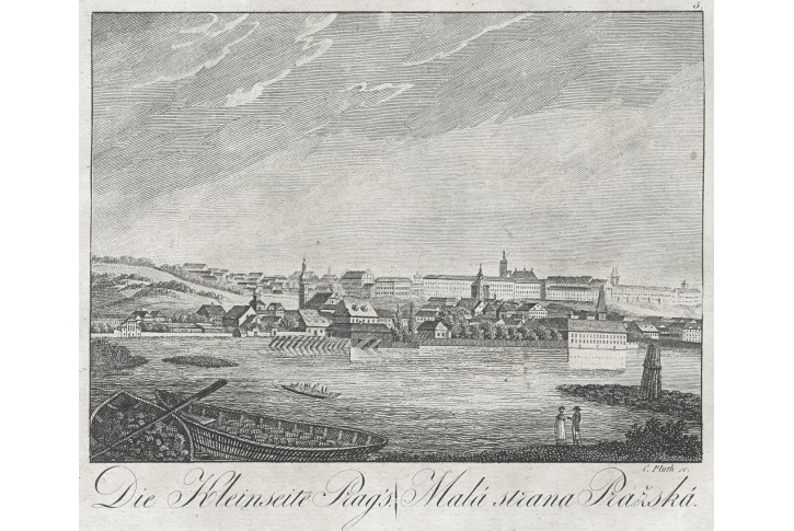 Praha Mal&aacute; Strana, Hyllos, mědiryt , 1820