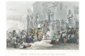Brno kostel kapuc&iacute;nů, Rouargue, oceloryt 1850