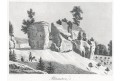 Kv&iacute;tkov, Heber, litografie, 1845