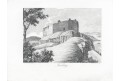Lanšperk, Heber, litografie, 1844