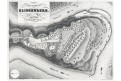Zv&iacute;kov půdorys, Heber, litografie, (1844)