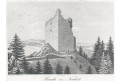 Přimda od severov&yacute;chodu , Heber, litografie, 1845