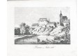 Řesanice, Heber , litografie, 1844
