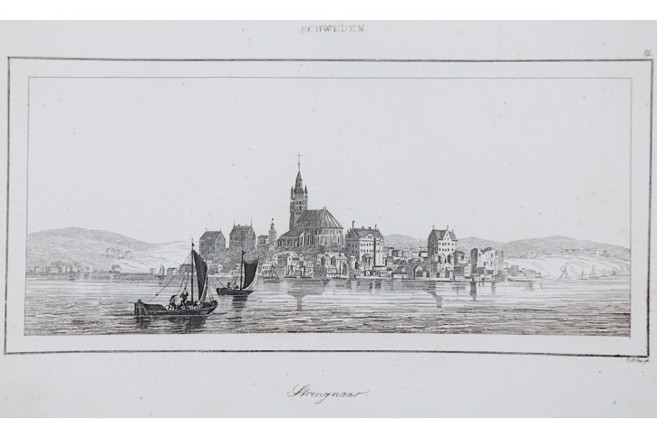 Strengnaas, Le Bas, oceloryt 1838