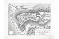 Rataje půdorys, Heber , litografie, (1848)