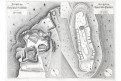 Frýdštejn, Prachin Heber , litografie, 1848