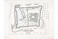 Kaceřov půdorys, Heber, litografie, 1846