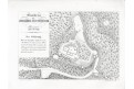 Potštejn půdorys, Fr, Heber, litografie, 1843