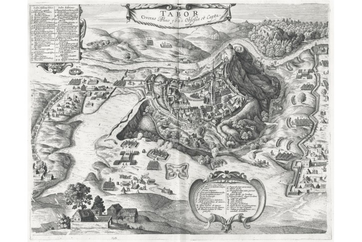 Hollar, Tábor, mědiryt, 1657